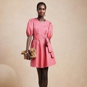 NWT Banana Republic Open Back Mini Dress